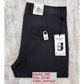 Штани чоловічі 349 black р.32-40 "God Baron" недорого оптом від прямого постачальника