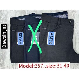 Штани чоловічі 357 black р.31-40 "God Baron" недорого оптом від прямого постачальника