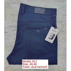 Фотография Штаны мужские 911 blue р.34-44 "God Baron" недорого оптом от прямого поставщика