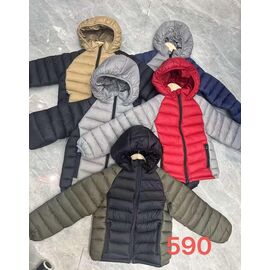 Фотография Куртка детская демисезонная на мальчика 590 red р.130-170 "Farbique" недорого оптом от прямого поставщика