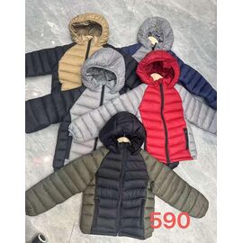 Фотография Куртка детская демисезонная на мальчика 590 khaki р.130-170 "Farbique" недорого оптом от прямого поставщика