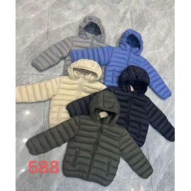 Фотография Куртка детская демисезонная на мальчика 588 l.blue р.130-170 "Farbique" недорого оптом от прямого поставщика