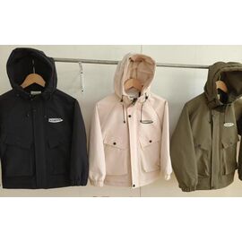 Фотография Куртка детская демисезонная на мальчика FM25-1 beige р.120-160 "Farbique" недорого оптом от прямого поставщика