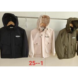 Фотография Куртка детская демисезонная на мальчика FM25-1 khaki р.120-160 "Farbique" недорого оптом от прямого поставщика