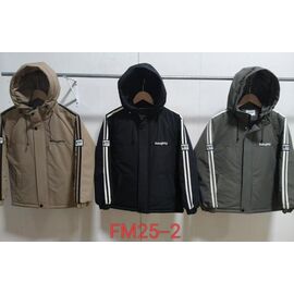 Куртка дитяча демісезонна на хлопчика FM25-2 khaki р.140-180 "Farbique" недорого оптом від прямого постачальника