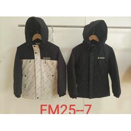 Куртка дитяча демісезонна на хлопчика FM25-7 beige р.120-160 "Farbique" недорого оптом від прямого постачальника