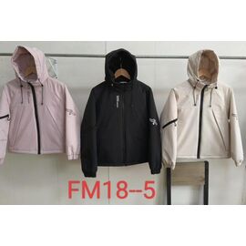 Куртка дитяча демісезонна на дівчинку FM18-5 beige р.120-160 "Farbique" недорого оптом від прямого постачальника