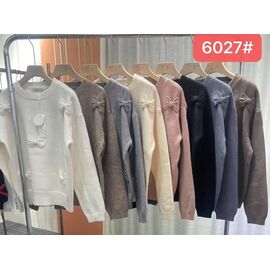 Фотография Свитер женский 6027 mix р.50-52 "Immei" недорого оптом от прямого поставщика