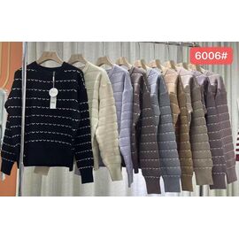 Светр жіночий 6006 mix р.50-52 "Immei" недорого оптом від прямого постачальника