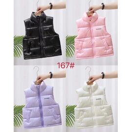 Фотография Жилетка детская на девочку 167 pink р.110-150 "Farbique" недорого оптом от прямого поставщика