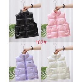 Фотография Жилетка детская на девочку 167 white р.110-150 "Farbique" недорого оптом от прямого поставщика