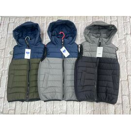 Жилетка дитяча на хлопчика 18 khaki р.120-160 "Farbique" недорого оптом від прямого постачальника