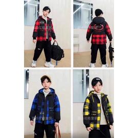 Куртка дитяча демісезонна на хлопчика 2157 red р.110-140 "Farbique" недорого оптом від прямого постачальника