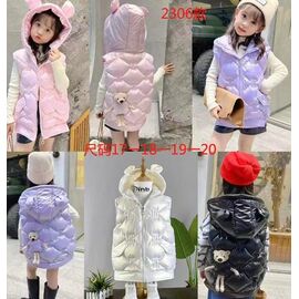 Жилетка дитяча на дівчинку 2306 white р.120-160 "Farbique" недорого оптом від прямого постачальника