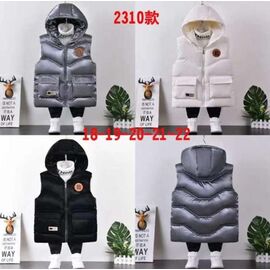 Фотография Жилетка детская на девочку 2310 white р.20-22 "Farbique" недорого оптом от прямого поставщика