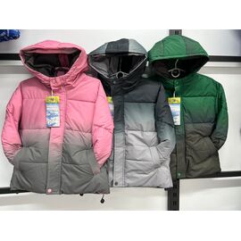 Куртка дитяча демісезонна на хлопчика F212 green р.120-160 "Farbique" недорого оптом від прямого постачальника