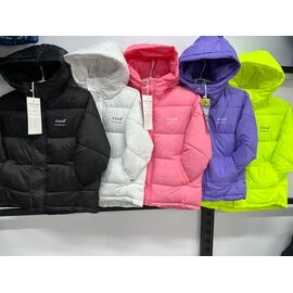 Куртка дитяча демісезонна на дівчинку F217 pink р.120-160 "Farbique" недорого оптом від прямого постачальника