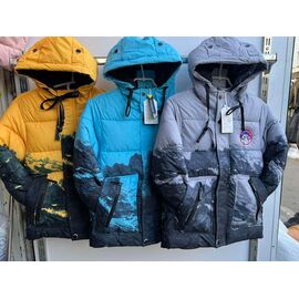 Куртка дитяча демісезонна на хлопчика F222 yellow р.110-140 "Farbique" недорого оптом від прямого постачальника