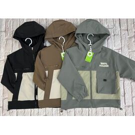 Куртка дитяча демісезонна на хлопчика F240 grey р.120-160 "Farbique" недорого оптом від прямого постачальника