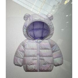 Куртка дитяча демісезонна на дівчинку F241 purple р.90-130 "Farbique" недорого оптом від прямого постачальника