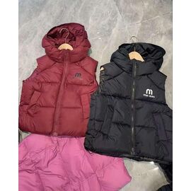 Фотография Жилетка детская на девочку F55 wine р.130-170 "Farbique" недорого оптом от прямого поставщика