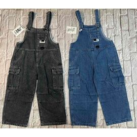 Комбінезон дитячий на дівчинку D912 black р.130-170 "Farbique" недорого оптом від прямого постачальника