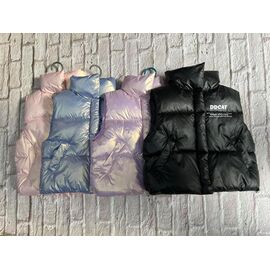 Фотография Жилетка детская на девочку F106 black р.110-150 "Farbique" недорого оптом от прямого поставщика