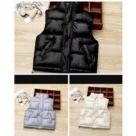 Жилетка дитяча на дівчинку F120 beige р.110-150 "Farbique" недорого оптом від прямого постачальника