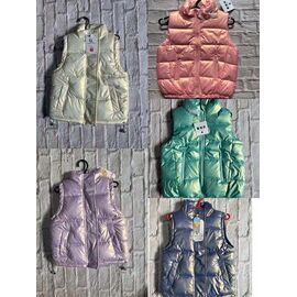 Жилетка дитяча на дівчинку F126 beige р.110-150 "Farbique" недорого оптом від прямого постачальника