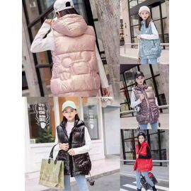 Фотография Жилетка детская на девочку F127 peach р.130-170 "Farbique" недорого оптом от прямого поставщика