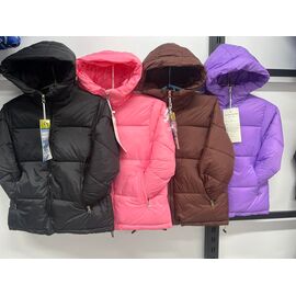 Фотография Куртка детская демисезонная на девочку F137 pink р.120-160 "Farbique" недорого оптом от прямого поставщика