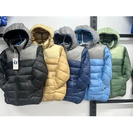 Куртка дитяча демісезонна на хлопчика F161 khaki р.130-170 "Farbique" недорого оптом від прямого постачальника