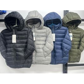 Куртка дитяча демісезонна на хлопчика F165 khaki р.130-170 "Farbique" недорого оптом від прямого постачальника