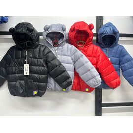 Куртка дитяча демісезонна на хлопчика F171 grey р.90-130 "Farbique" недорого оптом від прямого постачальника