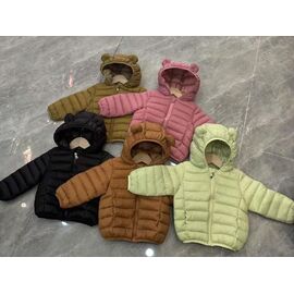 Куртка дитяча демісезонна на дівчинку 570 brown р.90-130 "Farbique" недорого оптом від прямого постачальника