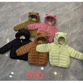 Куртка дитяча демісезонна на дівчинку 570 l.green р.90-130 "Farbique" недорого оптом від прямого постачальника