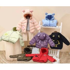 Куртка дитяча демісезонна на дівчинку 571 brown р.90-130 "Farbique" недорого оптом від прямого постачальника