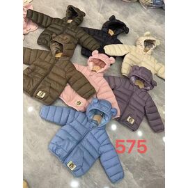 Фотография Куртка детская демисезонная на девочку 575 pink р.90-130 "Farbique" недорого оптом от прямого поставщика