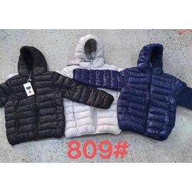 Куртка дитяча демісезонна на хлопчика 809 black р.130-170 "Farbique" недорого оптом від прямого постачальника