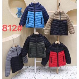 Куртка дитяча демісезонна на хлопчика 812 khaki р.130-170 "Farbique" недорого оптом від прямого постачальника