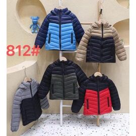 Куртка дитяча демісезонна на хлопчика 812 red р.130-170 "Farbique" недорого оптом від прямого постачальника