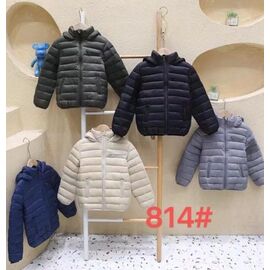 Фотография Куртка детская демисезонная на мальчика 814 black р.130-170 "Farbique" недорого оптом от прямого поставщика