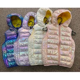 Жилетка дитяча на дівчинку 33 peach р.110-150 "Farbique" недорого оптом від прямого постачальника