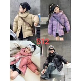 Фотография Куртка детская демисезонная на девочку 512 beige р.120-160 "Farbique" недорого оптом от прямого поставщика