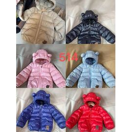 Фотография Куртка детская демисезонная на девочку 514 red р.90-130 "Farbique" недорого оптом от прямого поставщика