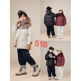 Фотография Куртка детская демисезонная на мальчика 516 beige р.120-160 "Farbique" недорого оптом от прямого поставщика