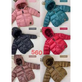 Фотография Куртка детская демисезонная на девочку 560 nude р.90-130 "Farbique" недорого оптом от прямого поставщика