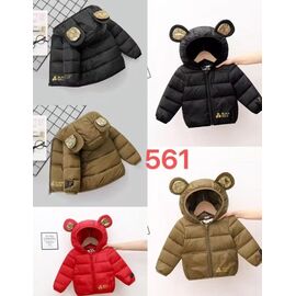 Фотография Куртка детская демисезонная на девочку 561 red р.90-130 "Farbique" недорого оптом от прямого поставщика