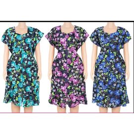 Фотография Халат женский S76 mix р.10XL-18XL "ZERO" недорого оптом от прямого поставщика