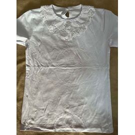 Фотография Футболка детская на девочку ZA837 white р.6-9 "Zayka" недорого оптом от прямого поставщика